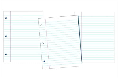 Sulphite Paper Essay and Composition Paper 8 x 10.5 in 20 Lbs. - White