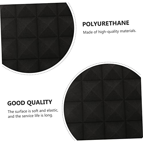 UPKOCH 12pcs paneles acústicos piramidales 5CM espuma insonorizante para estudios, reducción de ruido, paneles de pared absorbentes de sonido, algodón para salas de grabación, tratamiento acústico de alta densidad miniatura 6