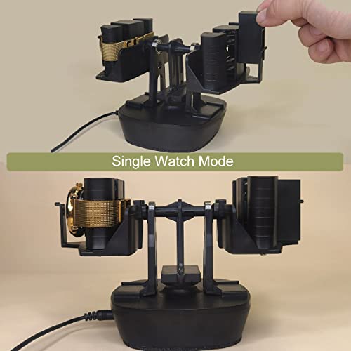 watch winder for automatic watchestimer shutdown functionsupport single and double watch spinnerself winding turnerrotating device