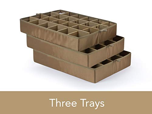 image for Covermates Keepsakes - 96PC Adjustable Ornament Storage Box - Holds 4 