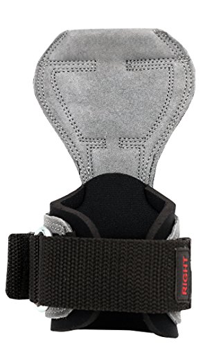 Image of Cobra Grips Weight Lifting Gloves with Adjustable Neoprene Padded Wrist Wraps - Heavy Duty Alternative to Power Lifting Hooks for Deadlifts