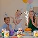 BETESSIN 12 Windlicht Tischdeko Einschulung Schulkind Teelichter Mädchen Junge Rosa Windlichter Alles Gute zum Schulanfang Lichthülle Mini Kerze Deko 1. Schultag Einschulungsparty für Teelichter