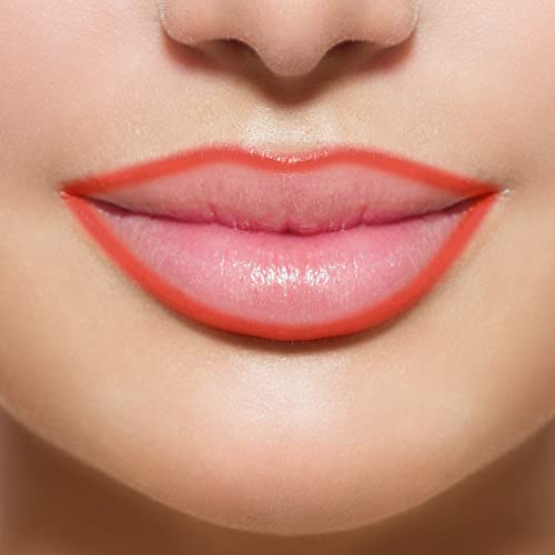 Image of Colors Queen Lip Liner Pencil | Long Lasting & Waterproof Formula | Matte Lip Liner Pencil for Women (L-02, Orange)