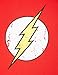 DC Comics - Camiseta de Flash con cuello redondo de manga corta...