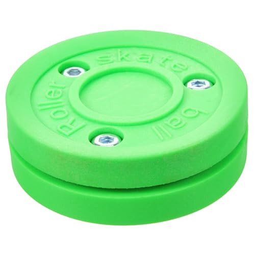 Abaodam Gym Hockey Pucks Hockey Training Hockey Trainer Puck Practice Hockey Biscuit Puck Small Ice Pucks Ice Hockey Puck Indoor Sports Hockey Supplies Puck Block Puck Game Green Abs