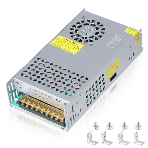 DC 60V 10A 600W Power Supply 110V AC to DC 60V Converter 10A 600W Switch Power Supply Transformer for Drive Sensor System Lamp Meter Controller Servo Electric Motor