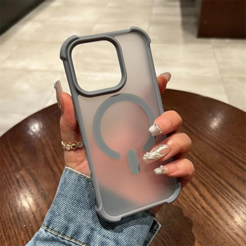 Étui de téléphone magnétique iPhone 11 Pro Max gris actif