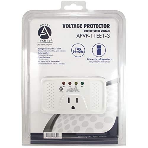 Ap Appli Parts G1818.02AP2 Appli Parts Apvp-11Ee1-3 120 V Voltage Surge Protector For Refrigerators, 50/60 Hz, 12 A, 140 Joules, Regulator With Time Delay Works With All Electronic Appliance Brands thumb #7