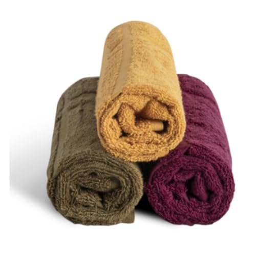 Paños de Cocina Algodón 100% Super Absorbentes - 3 Paños (3 Colores) -Trapo Cocina 50x50 cm -