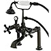 Kingston Brass AE103T5PKX Duchess Clawfoot Tub Faucet, 7", Oil Rubbed Bronze