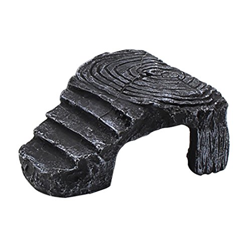 Plataforma Legendog Turtle Plataforma de Aquário Paisagem Flutuante Plataforma de Resina Tartaruga H