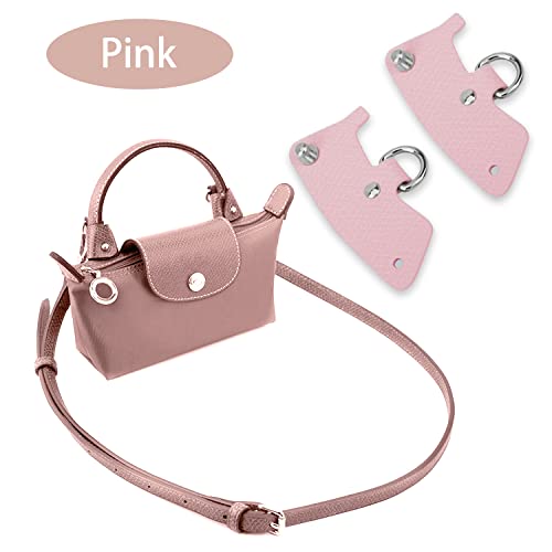 Image of Chispee Leather Bag Shoulder Strap, Purse Straps Replacement Crossbody Adjustable Conversion Kit for Longchamp Mini Bag