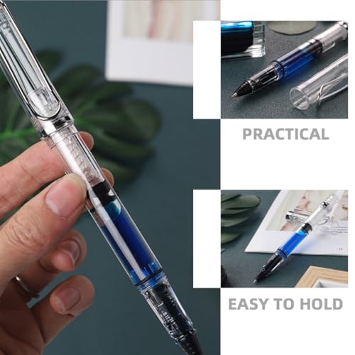 GALPADA Bolígrafo de tinta pistón 0.5 mm gel 2 unidades miniatura 4