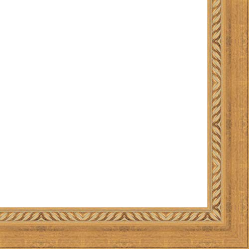 CountryArtHouse Picture Frame Moulding (Wood) 100ft bundle - Traditional Gold Finish - 2.75