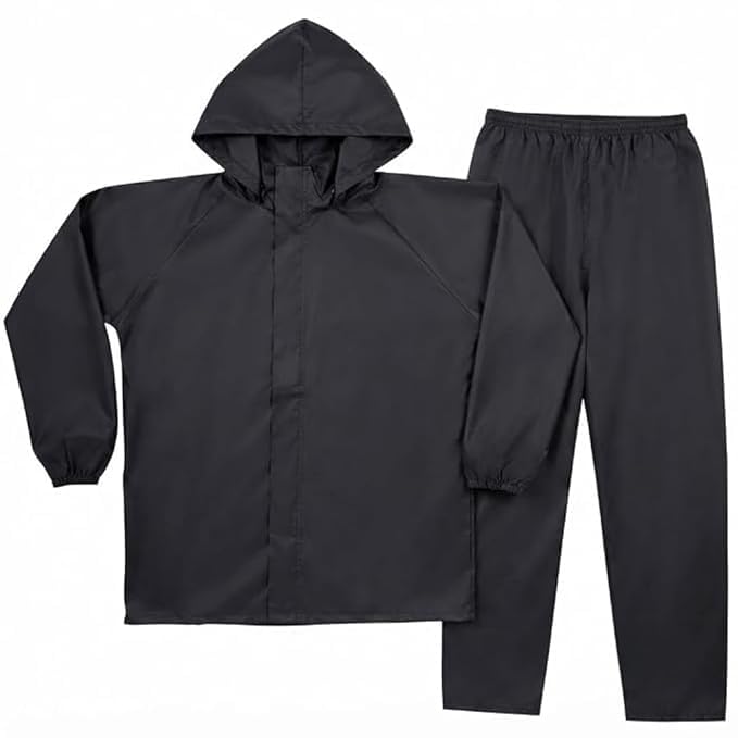 (1 Years Assured Warranty Waterproof Rain Jacket for Men and Women, Hooded Lightweight Design for Trekking, Camping, Hiking, Travel and Outdoor Adventures-image-18