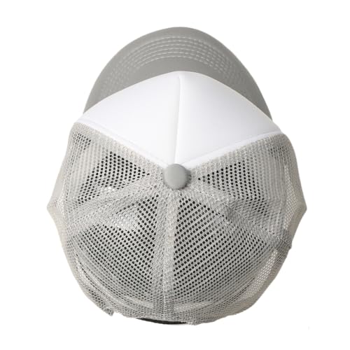 Image of TZ Promise Men Women Foam Trucker Hat Mesh Cap Solid Colors Lightweight with Adjustable Snapback Collection