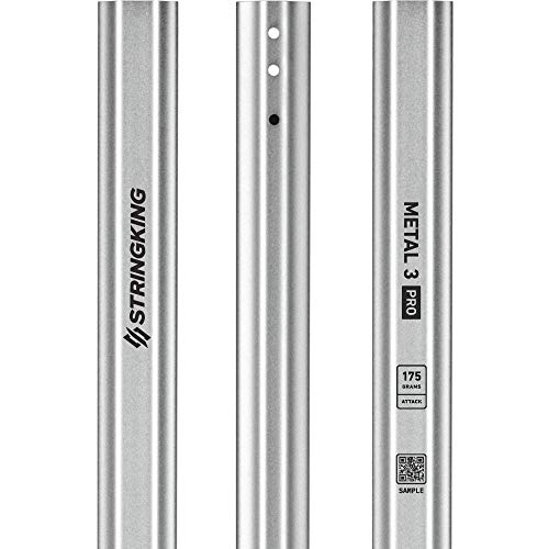 StringKing Metal 3 Pro Attack Lacrosse Shaft 175g Silver
