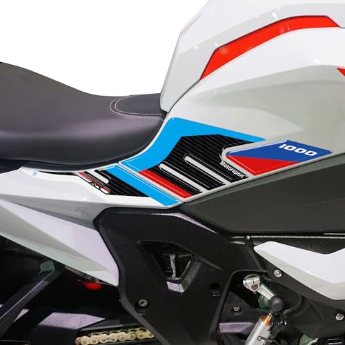 Protection Réservoir 3D Moto Cyan pour Sublimer vos Road Trips en BMW S1000XR