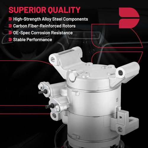 BDFHYK 198384 Air Conditioning A/C Compressor with Clutch Compatible with Mazda CX-5 2013-2016, CX-5 2014-2020, 3 2014-2018, 3 Sport 2014-2018, L4 2.0L 2.5L