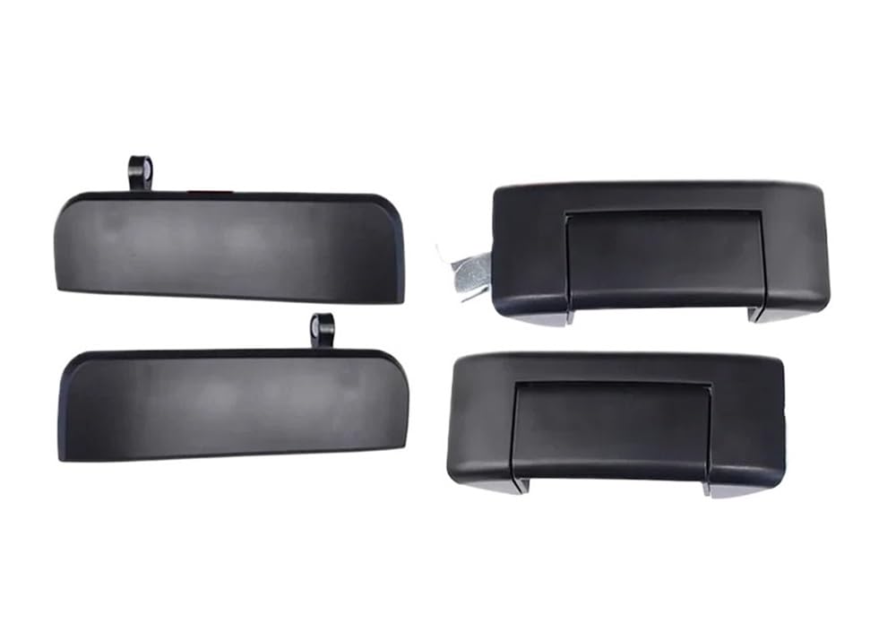 Poignées porte extérieures voiture robustes pour Foison arrière droite noire