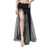 robe paillette femme longue Détails décoratifs étincelants : ornée de sequins sur toute la jupe, attire tous les regards sous les lumières de la scène ou de la soirée.