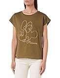 Camiseta de manga corta caída