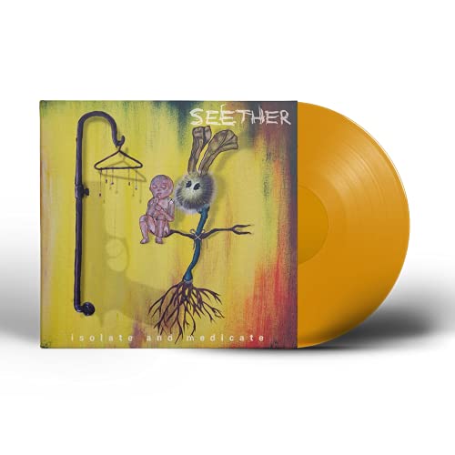 Isolate And Medicate - Exclusive Limited Edition Yellow Colored Vinyl LP (Only 350 Copies Pressed Worldwide) -  Seether, LP Record