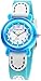 Jacques Farel Kids montre pour les petites Kinde avant-bras Bleu glacier/Blanc KFW 4333