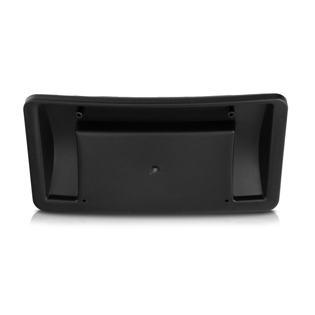 for Tesla Model 3 2017-2023 / Model Y 2020-2024 License Plate Bracket | Front | Black | Replacement for TA1068101 | 109682900G