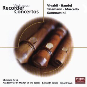 Virtuoso Recorder Concertos [Audio CD] Petri; Brown and Academy of St Martin in the Fields