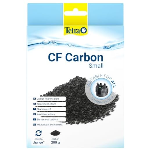 Tetra CF Carbon Kolfilter för Akvarium, Svart 10-500 l