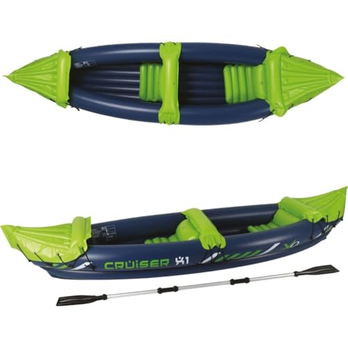 XQ MAX Kayak Cruiser X1 Azul y Verde 325x81x53 cm