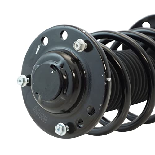 Image of TRQ Front Driver and Passenger Side Strut and Spring Assembly Set | For 03-11 Saab 9-3 Front Wheel Drive