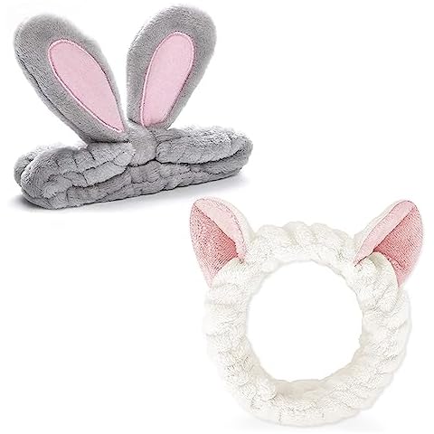 2 Piezas Diadema Maquillaje FUKPO Cover