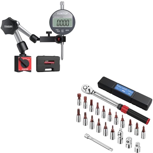 XUNTOP Professional Machining & Torque Assembly Kit: 0-1" Digital Dial