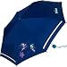 SCOUT Kinder-Taschenschirm mit reflektierendem Streifen Blue Star, 90 cm