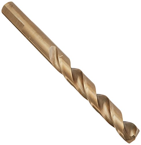 BOSCH CO2153 1-Piece 13/32 in. x 5-1/4 in. Cobalt Metal Drill Bit for Drilling Applications in Light-Gauge Metal, High-Carbon Steel, Aluminum and Ally Steel, Cast Iron, Stainless Steel, Titanium