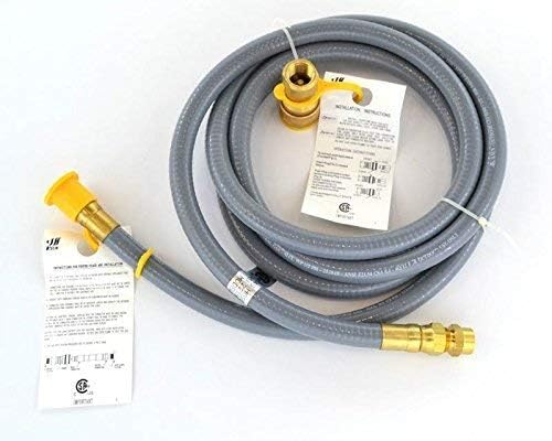 1/2" Natural Gas 8 Feet Hose With Quick Disconnect For High Output Grills