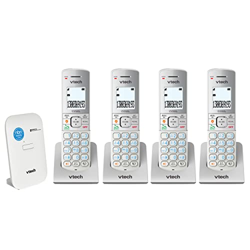 VTech Executive Cordless Bundle - NBN Ready Phone System - 4 handsets - White