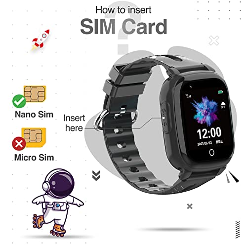 Image of Turet Stardust Smart Watch for Kids- Smartwatch for Boys and Girls with Camera, Games, Recorder, Phone Book, SMS, 2-Way Calling Kids Watches - No GPS - No App