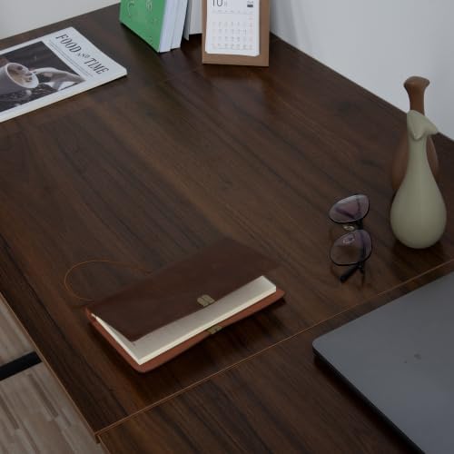 【2個セット】【ダークブラウン】パソコンデスク シンプル 極簡易デスク 木製机 2個セット】ダークブラウン パソコンデスク シンプル 極簡易デスク