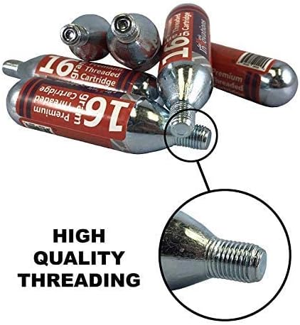 Miniatura 4 de FastRack Reparación de neumáticos de bicicleta con CO2  Repara pinchos, infla neumáticos en bicicletas de carretera y montaña con cartucho de CO2