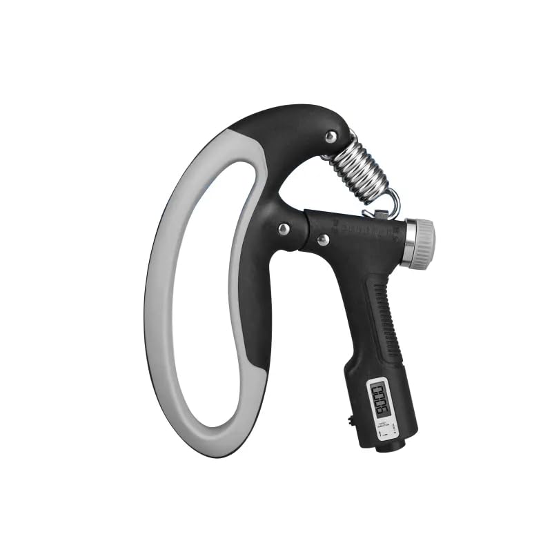 DENMILE Black D Shape Counter Hand Gripper with 10KG - 100KG Weight Power Gripper for Hand Grip for Gym Equipment for Home Workout Home Gym Equipment for Men Workout Forearm Strengthener-image-40