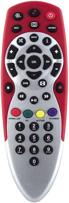 ATA ELEKTRONİK Ataelektronik Digitürk Beinsport Hd Alici Cihaz Kırmızı Kumandası