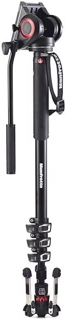 Manfrotto Monopie Video XPRO+ Head 500 Aluminio 4-secciones miniatura 6
