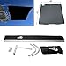 Dev Fishing 6.5 x5.5 Black SS100 Single Rod Holder Stern Boat Center Console Sun Shade