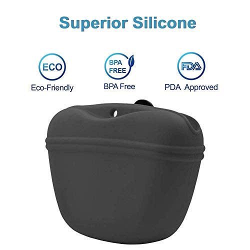 silicone dog treat pouch
