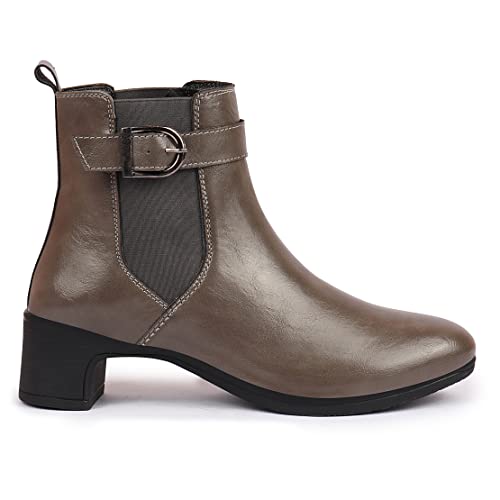Image of FAUSTO Women Flared Heel Boots