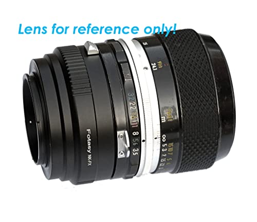 Fotasy Copper Nikkor Lens To Fuji X Adapter, Nk F Mount To X Adapter, Compatible With Fujifilm X-Pro1 X-Pro2 X-Pro3 X-E2 X-E3 X-A10 X-T1 X-T2 X-T3 X-T4 X-T10 X-T20 X-T30 X-T30Ii X-T100 X-H1 #TOP5