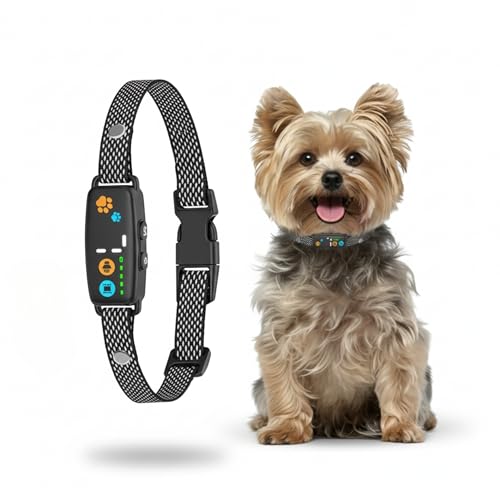 Green Pawz Dog Bark Collar - 3-Mode Ultrasonic Bark Stopper